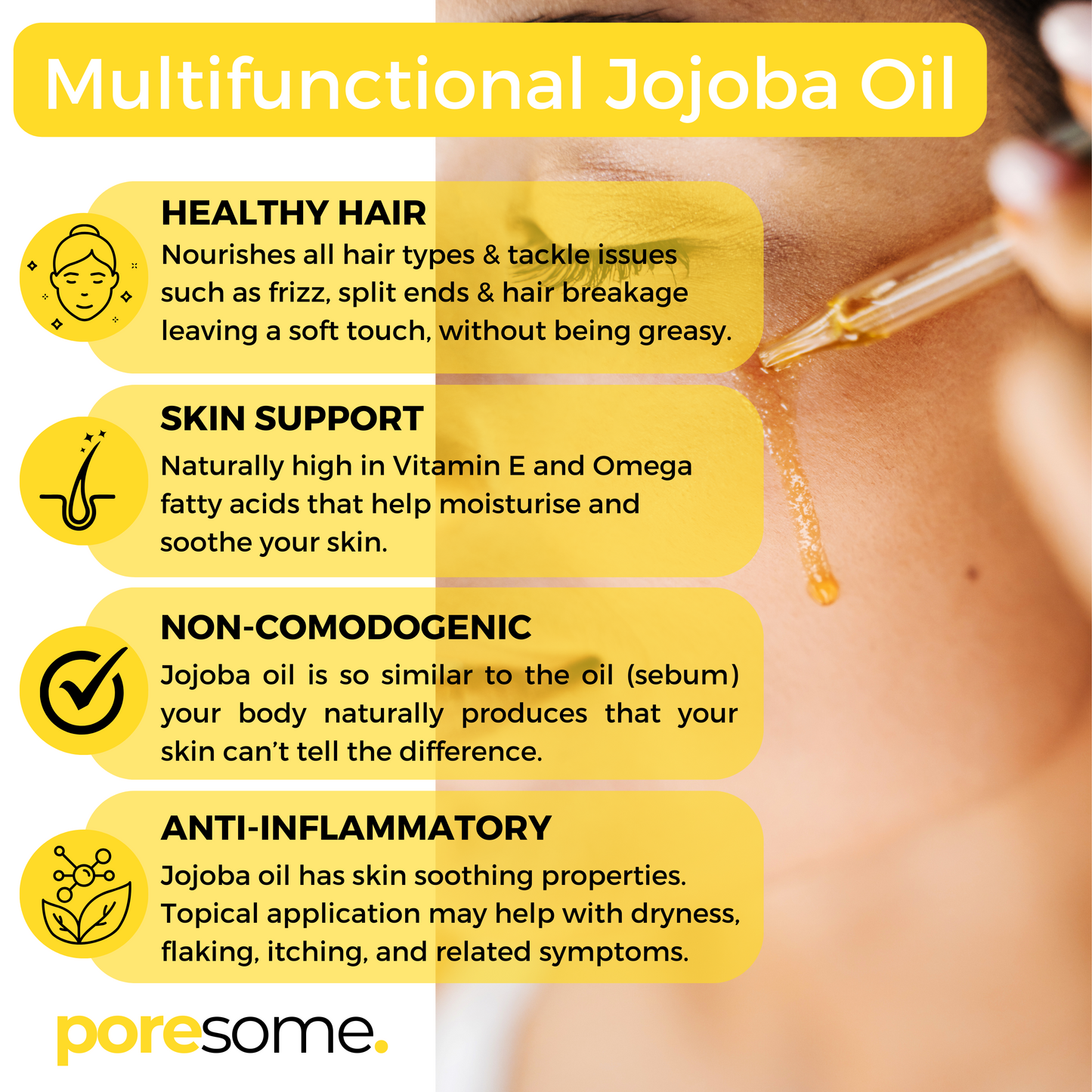 Golden Jojoba Oil  100% Pure